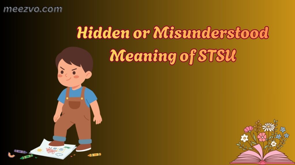 Hidden or Misunderstood Meaning of STSU