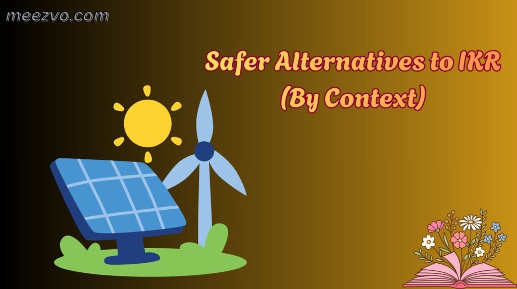 Safer Alternatives to IKR (By Context)