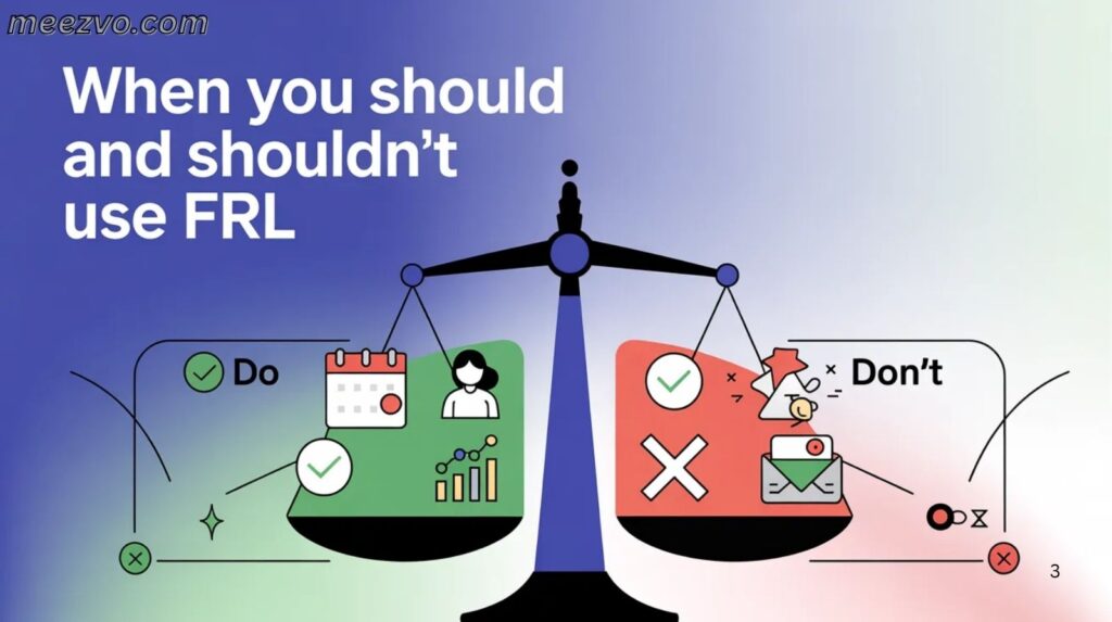 When You Should and Shouldn’t Use FRL