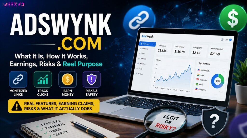 Adswynk com Explained: Real Features, Earning Claims, Risks, And What It Actually Does In 2026