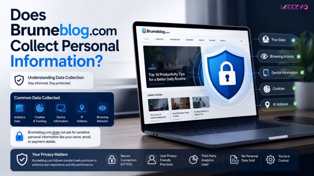 Does Brumeblog.com Collect Personal Information?