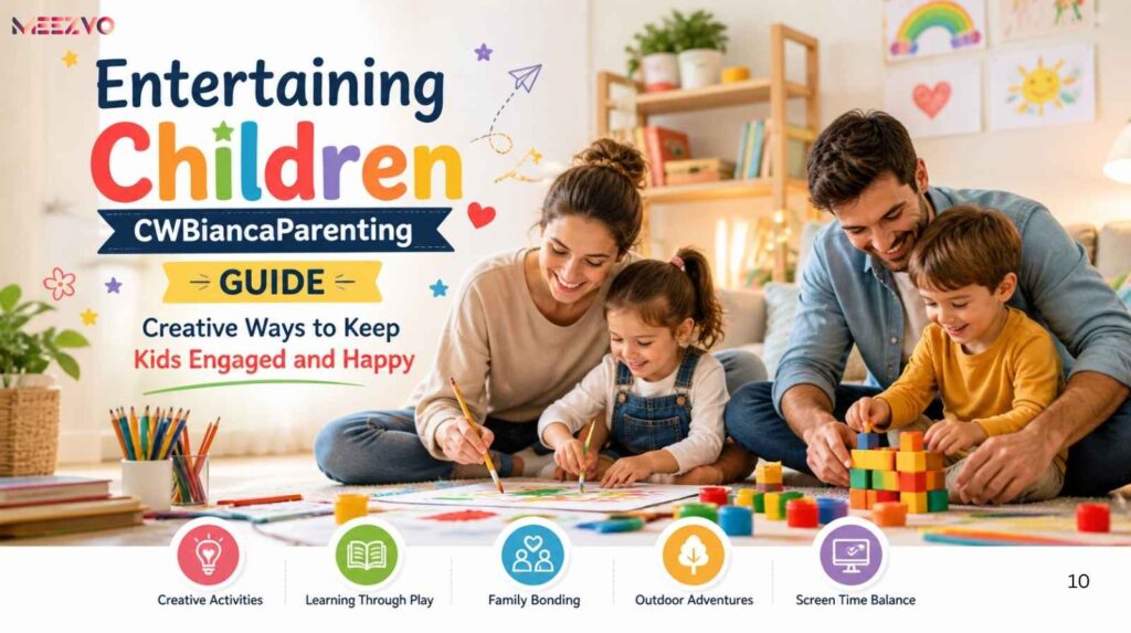 Entertaining Children CWBiancaParenting Guide: Creative Ways To Keep Kids Engaged and Happy
