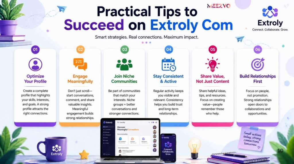 Practical Tips to Succeed on Extroly Com