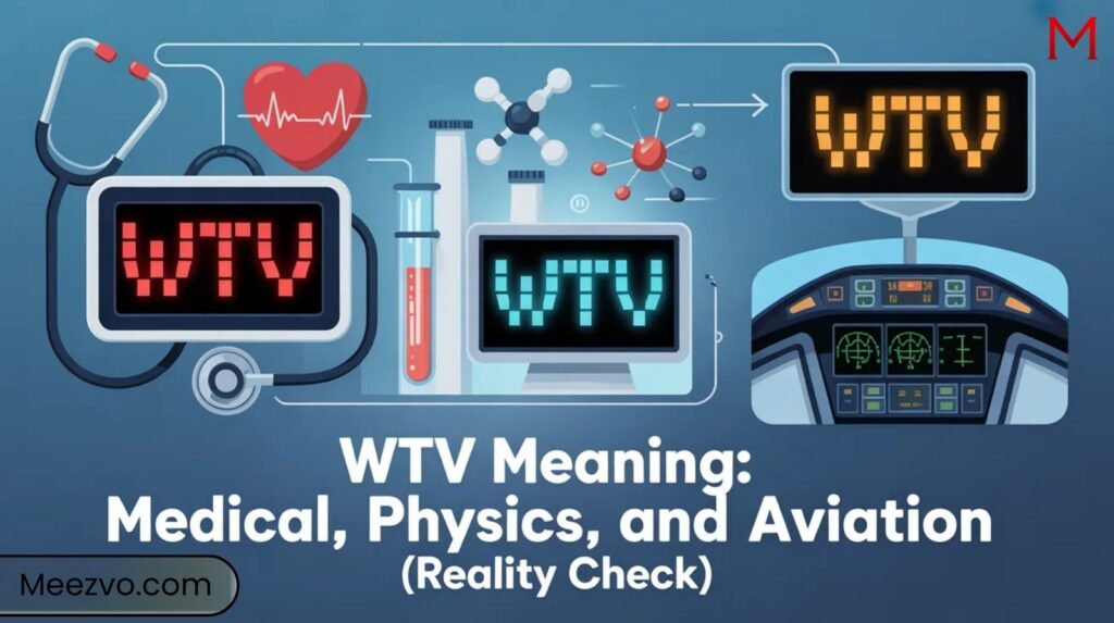 WTV Meaning Medical, Physics, and Aviation (Reality Check)