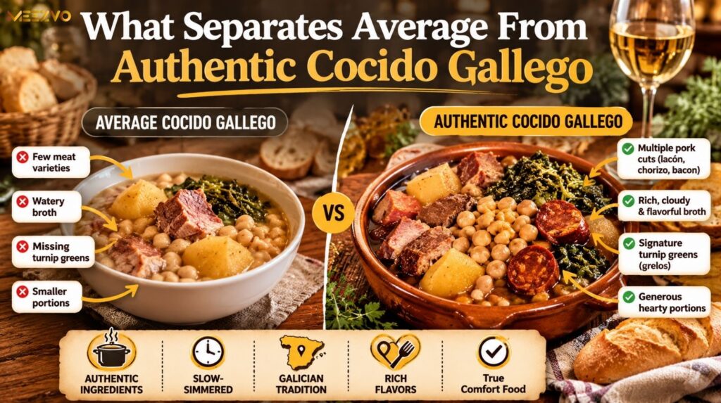 What Separates Average From Authentic Cocido Gallego